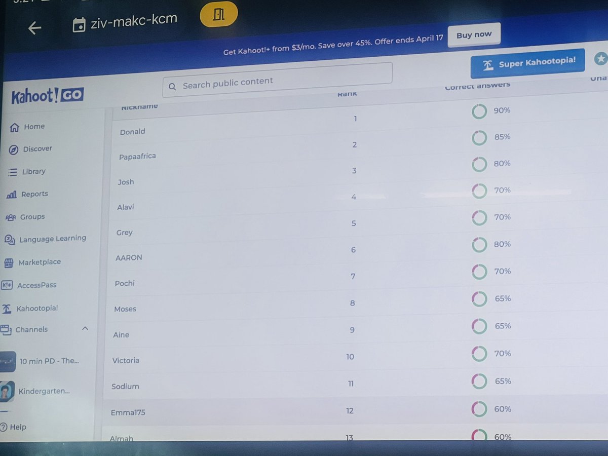 donaldmandima's tweet image. “Learn and always rise above challenges”🐐
After an incredible @Chainlink session on #Web3 &amp;amp; oracle… we ran a Kahoot and guess who took the TOP spot? 🥇
Leaders don’t just carry the title they PROVE it every single time!💪

#Chainlink 
#AlwaysAboveChallenges 💙🇺🇬