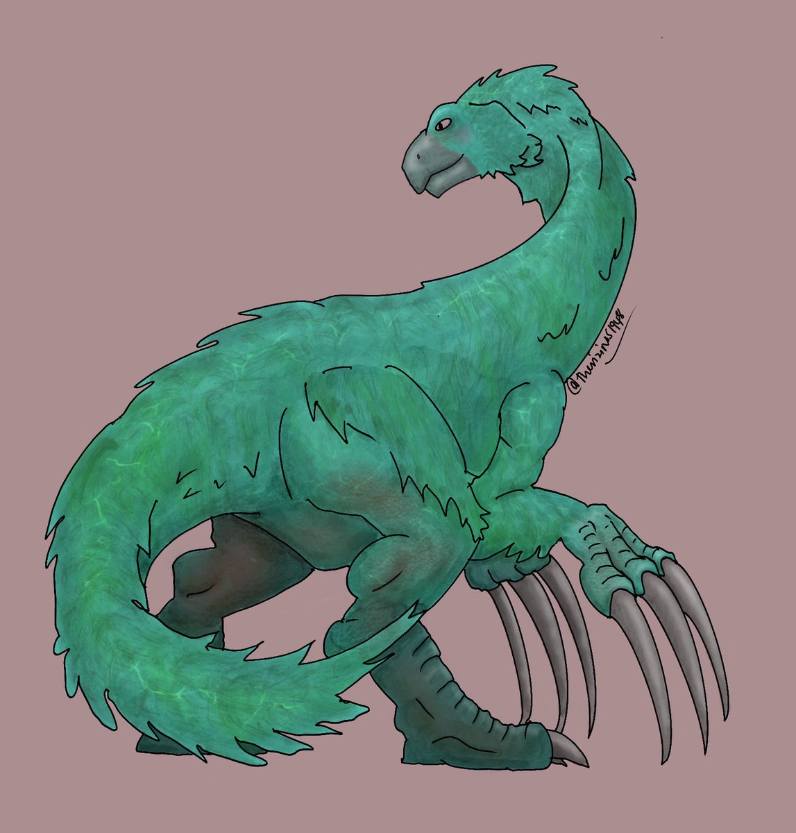 Therizinosaurus tweet media