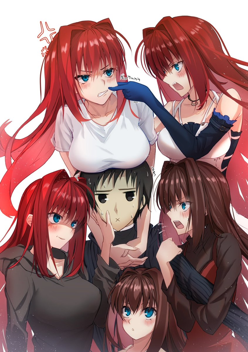 adelheidx333's tweet image. Mahoyo event taught us there's multiple Aokos so technically Soujuurou could have sex with all of them, much to think about.