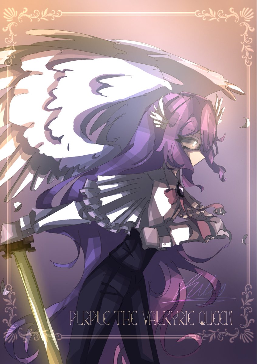 VALKYRIE QUEEN 

#alanbecker #animationvsminecraft #purple