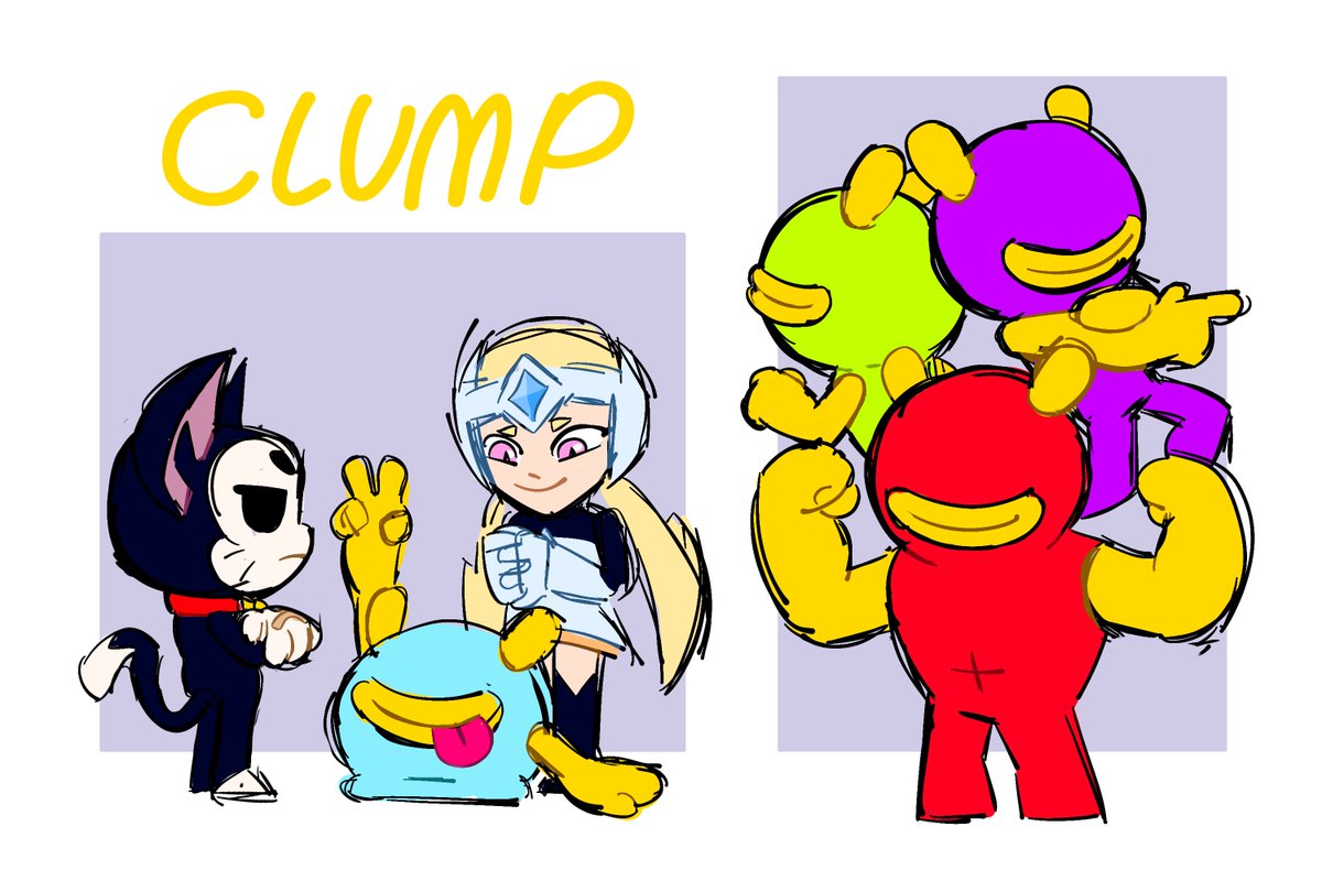 BlonckaBOOM's tweet image. Years of starring in Starr Toon Studios' stop-motion animations brought Clump to life! Everyone loves this colorful ball of clay... but nobody pays attention to his constant identity crises.
#brawlstars #starrnova #kit