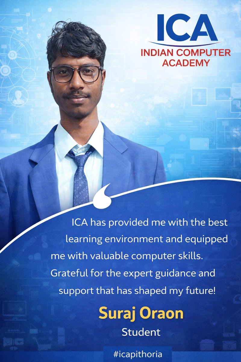 Indian Computer Academy (ICA) tweet media