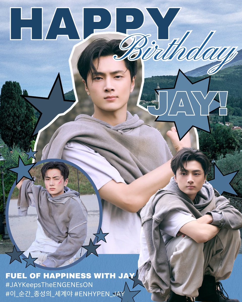 To ENHYPEN’s oldest hyung, our one and only rockstar, a truly multitalented artist and ace in his own right, a reliable pillar of the team, ENGENE’s source of happiness, and one half of our meowz duo—happiest birthday, our dearest Jay! 🥳🩷

We’re so grateful to spend another