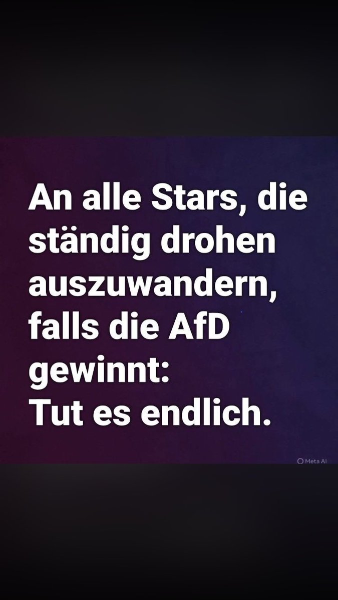 Jetzt schon 🛫🛫🛫🛫🛫🛫🛫🛫🛫 - niemand wird Euch je vermissen !!

Nur one - way - tickets 🔥🔥🔥🔥🔥

Never ever come back - Airline 🛫🛫