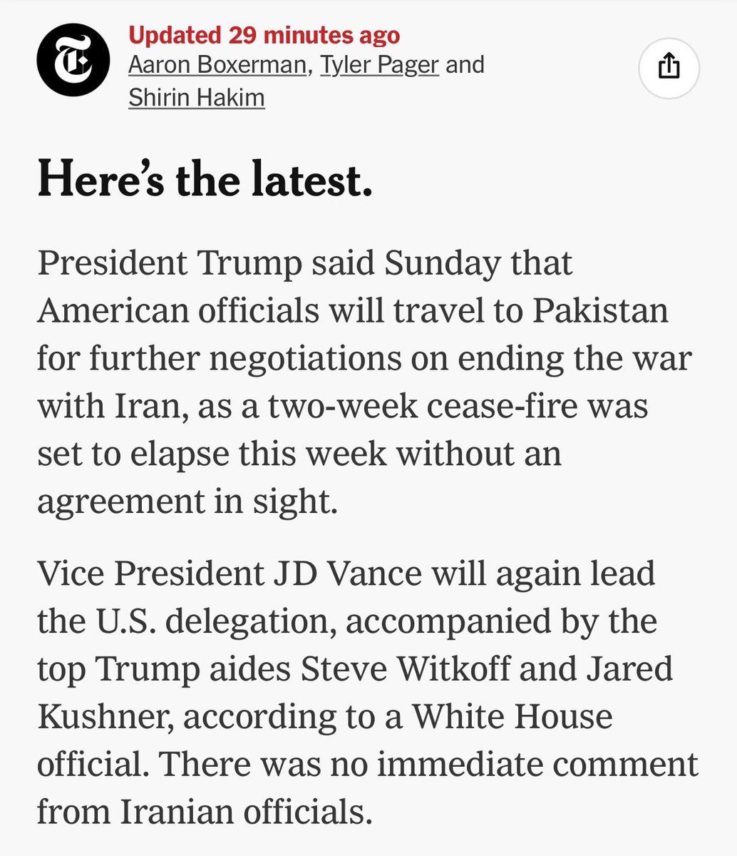 f_naureen's tweet photo. @abbasnasir59 NY Times says he’s heading the delegation https://t.co/qYZWDnkUEC