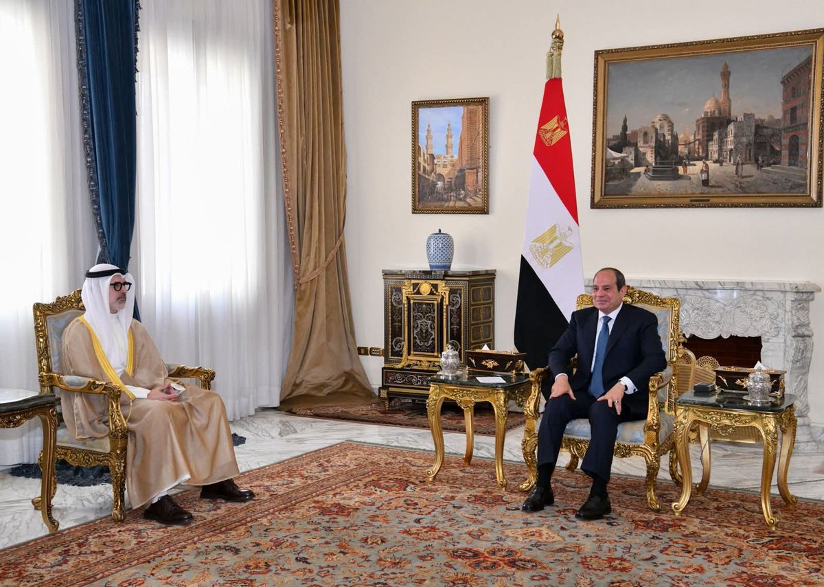 QNAEnglish's tweet image. #Egypt's President Reaffirms Rejection of Any Violation of Arab States' Sovereignty
#QNA 
bit.ly/42mRCQB
