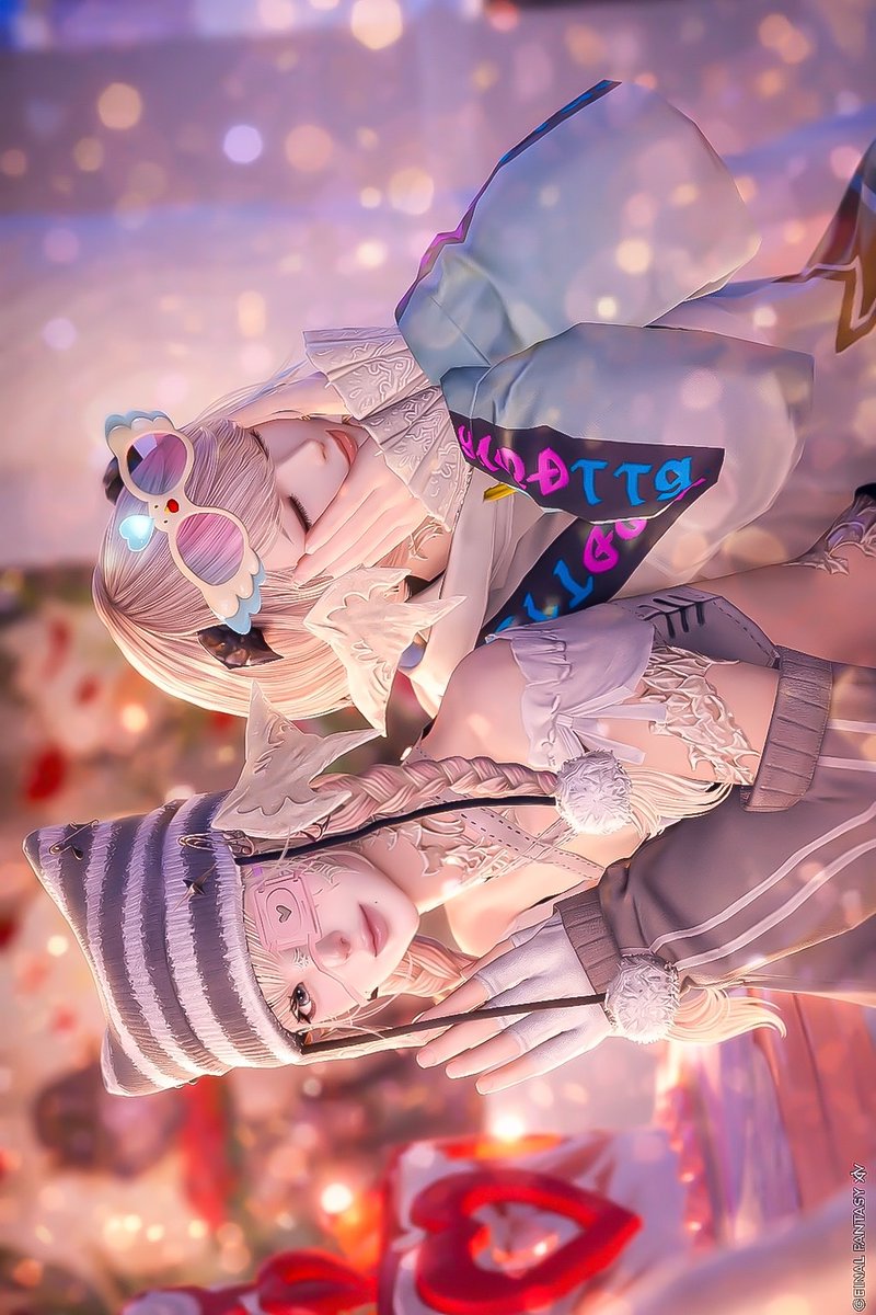 もんちゃと撮った写真沢山あるの~🤍⋆*
 #FF14  #FF14ss  #アウラ #yymellow <a href="/monmonmeowww/">もん</a>