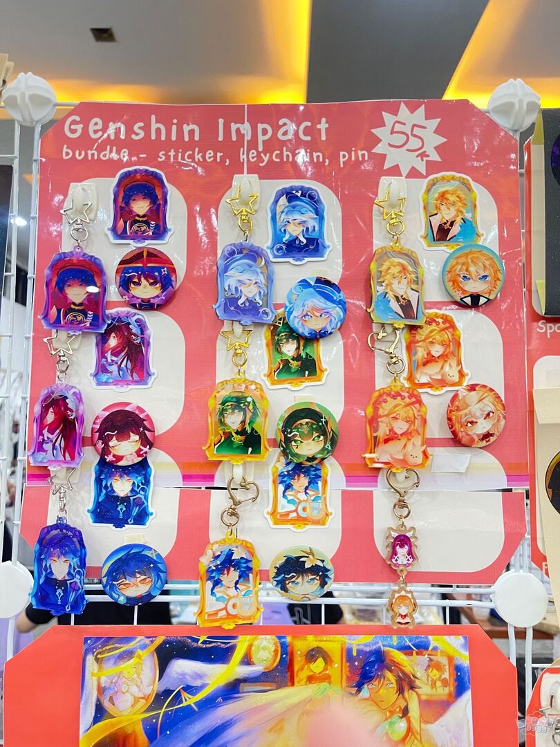 *icheck hi guyss aku tadi di comipara jual bundle genshin dan jujur hampir ga laku sama sekali jadi aku stok nya masih banyaak, kira kira klo aku buka aftersales apakah ada yg mau di tag? :))