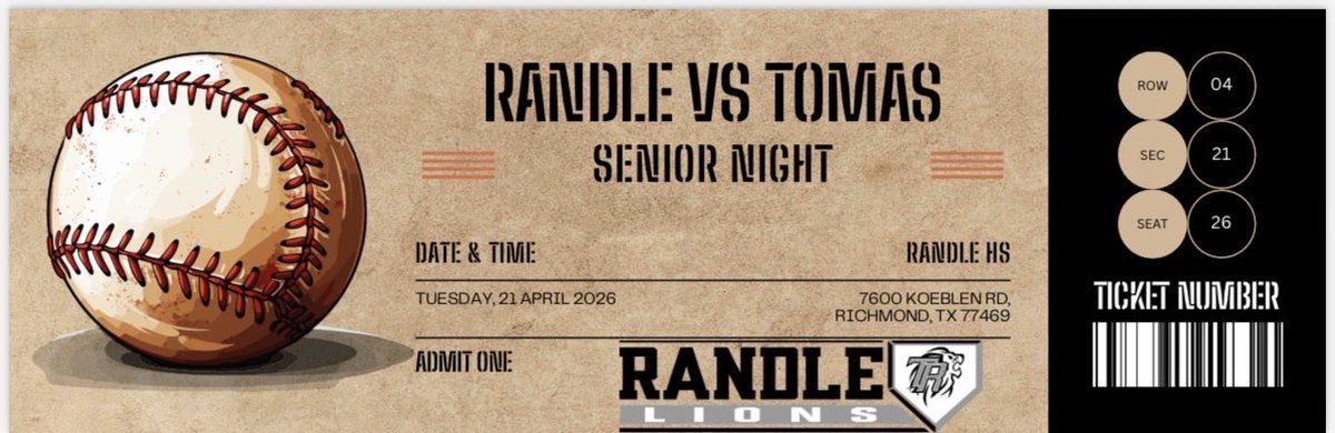 Randle High School Baseball tweet media