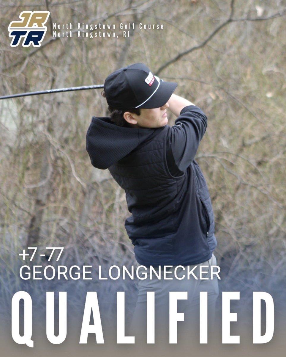 glongnecker28's tweet image. Qualified for the New England Junior PGA Championship and New England Junior Cup with a 77 (+7) at North Kingstown GC. First tournament of the year, battled all day and birdied 18 to make it on the number. Excited for what’s ahead. #juniorgolf #juniorpga #classof2028
