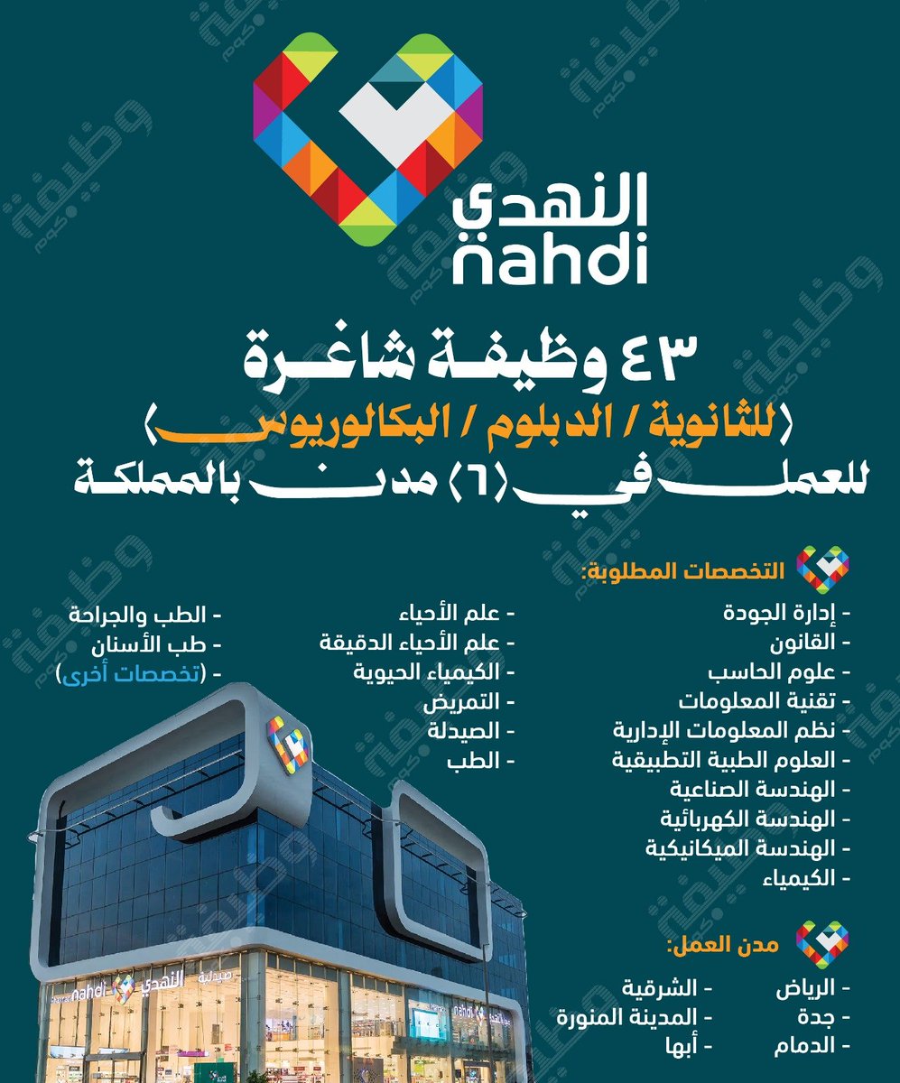 وظائف | وظيفة.كوم tweet media