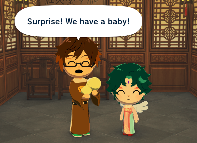 adeptalbless's tweet photo. Zhongxiao finally had a baby!!!! Baby Ying is here!!!! 🥹🥹❤️❤️❤️ https://t.co/sTN8osiHn5