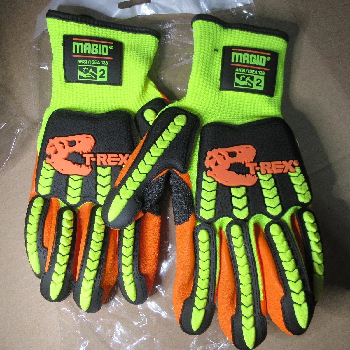 rusticrelics04's tweet photo. New MAGID T-REX Flex Series Sandy Nitrile Coated Impact-Resistant Work Gloves 3 pair https://t.co/149glGBELV #eBay via
@eBay #ConstructionGear #MechanicGloves #OilGasSafety #IndustrialSafety #HandProtection #Workwear #JobSiteGear #HeavyDuty #DurableGear #PPE #SafetyEquipment https://t.co/kwjfWXWV9Q