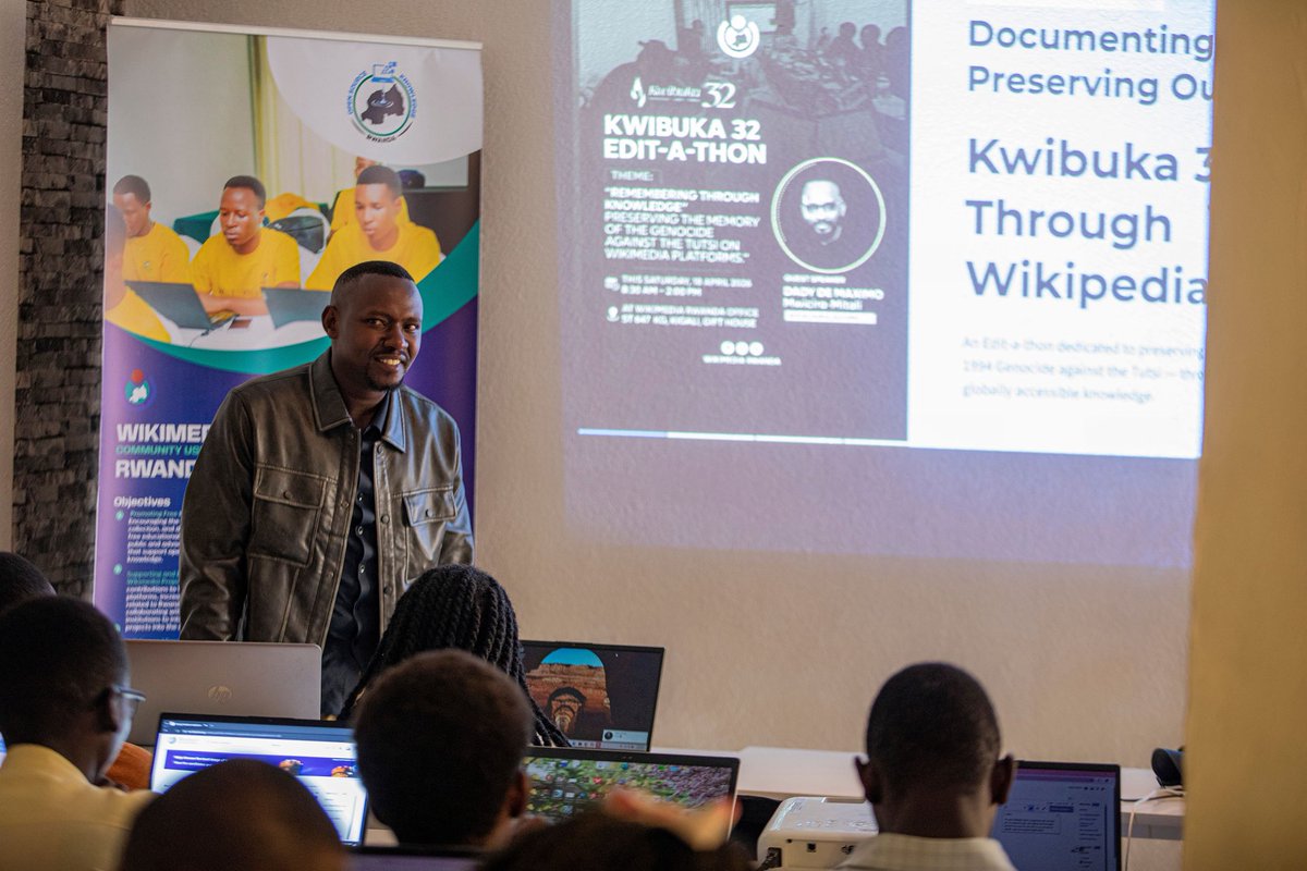 Wikimedia Community User Group Rwanda tweet media