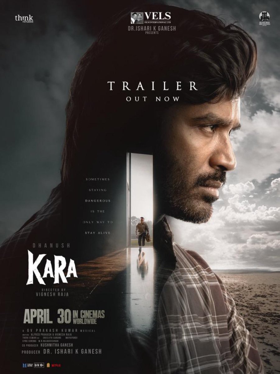 iamrajesh_pov's tweet image. #Kara - Trailer 🔥
#MrD In Great Touch,Performance At It's Peak...Screen Presence 💥
Visuals 💞
@gvprakash Peaked This Trailer From 2.00Mins... Full Blast Dan.. 
Eagerly Waiting For FDFS Now On April 30th..  
👇👇👇
youtu.be/mEtGQOTrsU4?si…