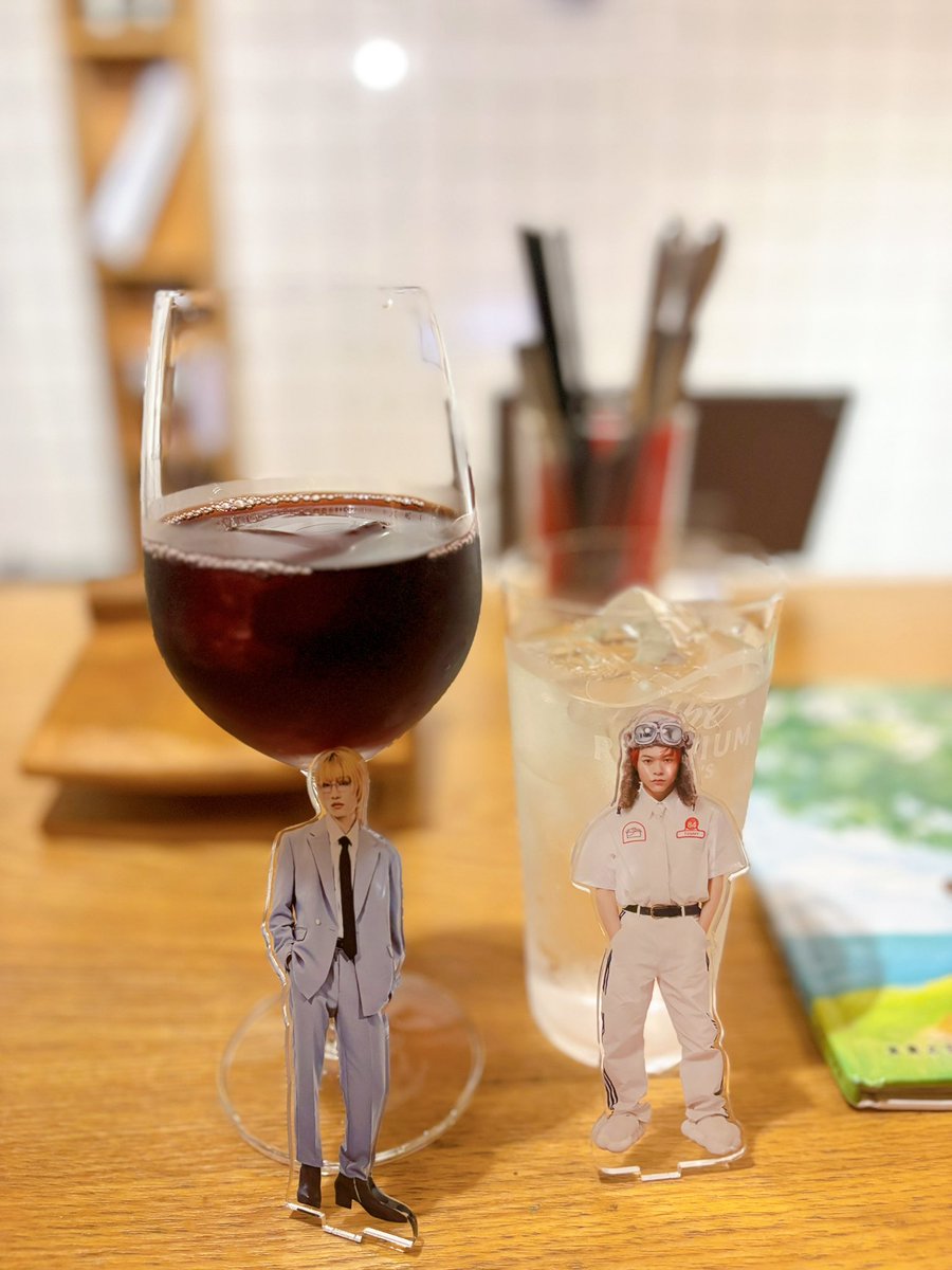 昼夜どっちも楽しかった~~~😻💕LIVE終わりに大好きなお友達と飲むお酒
