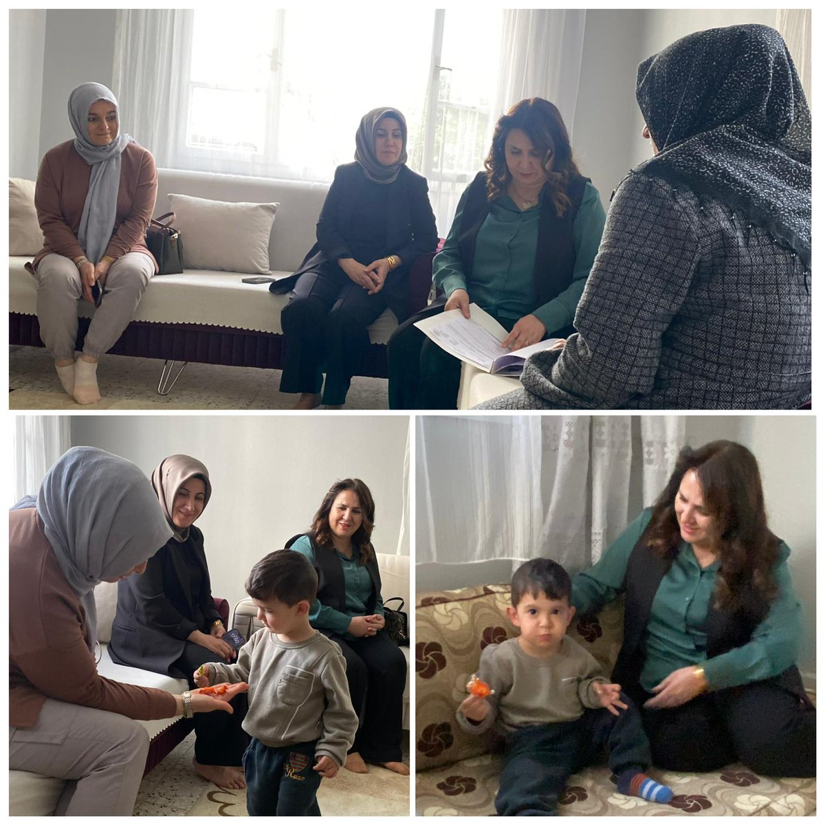 📍Seyhan

İl Kadın Kolları olarak, Yeşilyurt Mahallesi’nde ikamet eden Ayşe hanımı ziyaret ederek,geçmiş olsun dileklerimizi ilettik.

Nazik ev sahipliği için teşekkür ediyor ,tüm hastalarımıza acil şifalar diliyoruz.