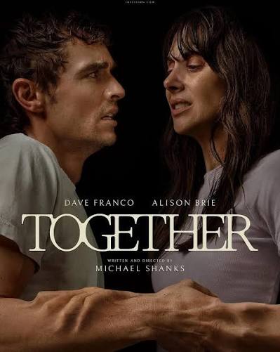 MrHombreTrofeo's tweet image. Ayer vi TOGETHER y oye bastante bien!
Una propuesta divertida y fresca, una pareja le sucederá algo turbio y sus cuerpos quieren unirse y no saben como pararlo.
Si os mola el body horror darle un try!
La teneis en amazon prime 😄
7/10
#Together