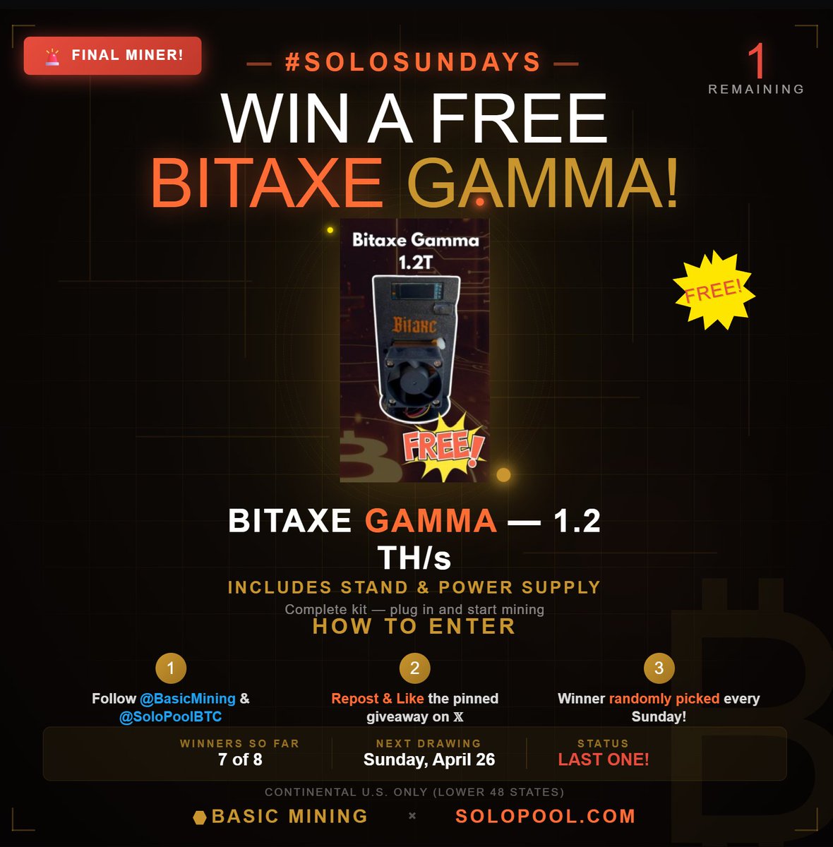 Solo Pool tweet media