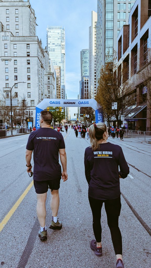 VPDRecruiting's tweet photo. . @VPDRecruiting team is all set to participate in the @VancouverSunRun! Let's make it an unforgettable event! 🏃♂️🏃♀️ #SunRun2026 #TeamVPD https://t.co/AXB2Wkwh3Q