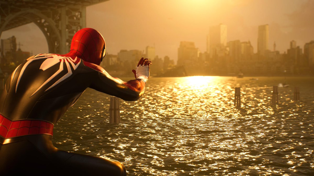 Vexdreamer's tweet image. Parecía imposible que pudieran superar el sistema de desplazamiento de Spiderman 1, pero ahí está la mejora. Es super fluido y las distancias grandes se hacen rapidísimo. Poco voy a usar el viaje rápido creo yo. 

#PS5 #MarvelSpiderman2