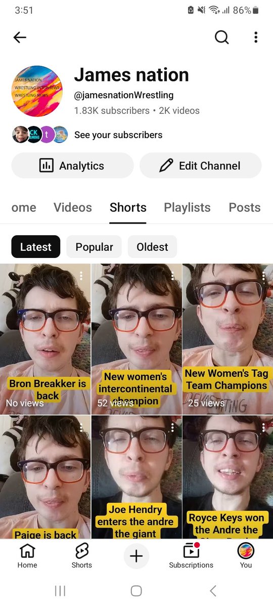 jamesnation2023's tweet image. youtube.com/@jamesnationwr… #wrestlemania #bronbreakker