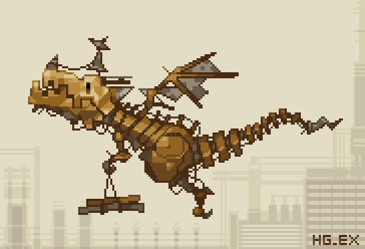 HG_EX's tweet image. #これを見たやつは飛んでる画像をあげろ  #pixelart