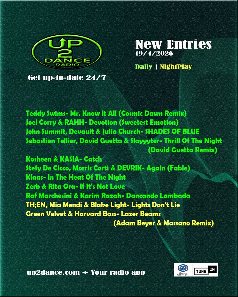 Up2Dance Radio tweet media