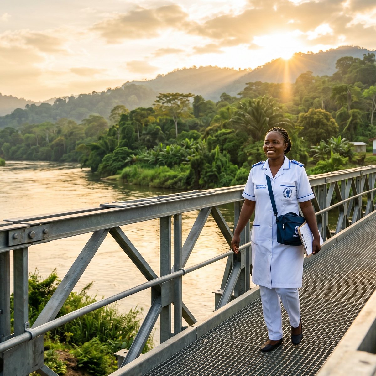 Et si un simple pont de quelques mètres pouvait sauver toute une génération congolaise ? 🇨🇩🇨🇩🇨🇩💙

À Ubundu, dans la province de la Tshopo, le remplacement d'un fragile bac en bois par un pont modulaire a littéralement transformé la région. Les résultats ont été fulgurants : en