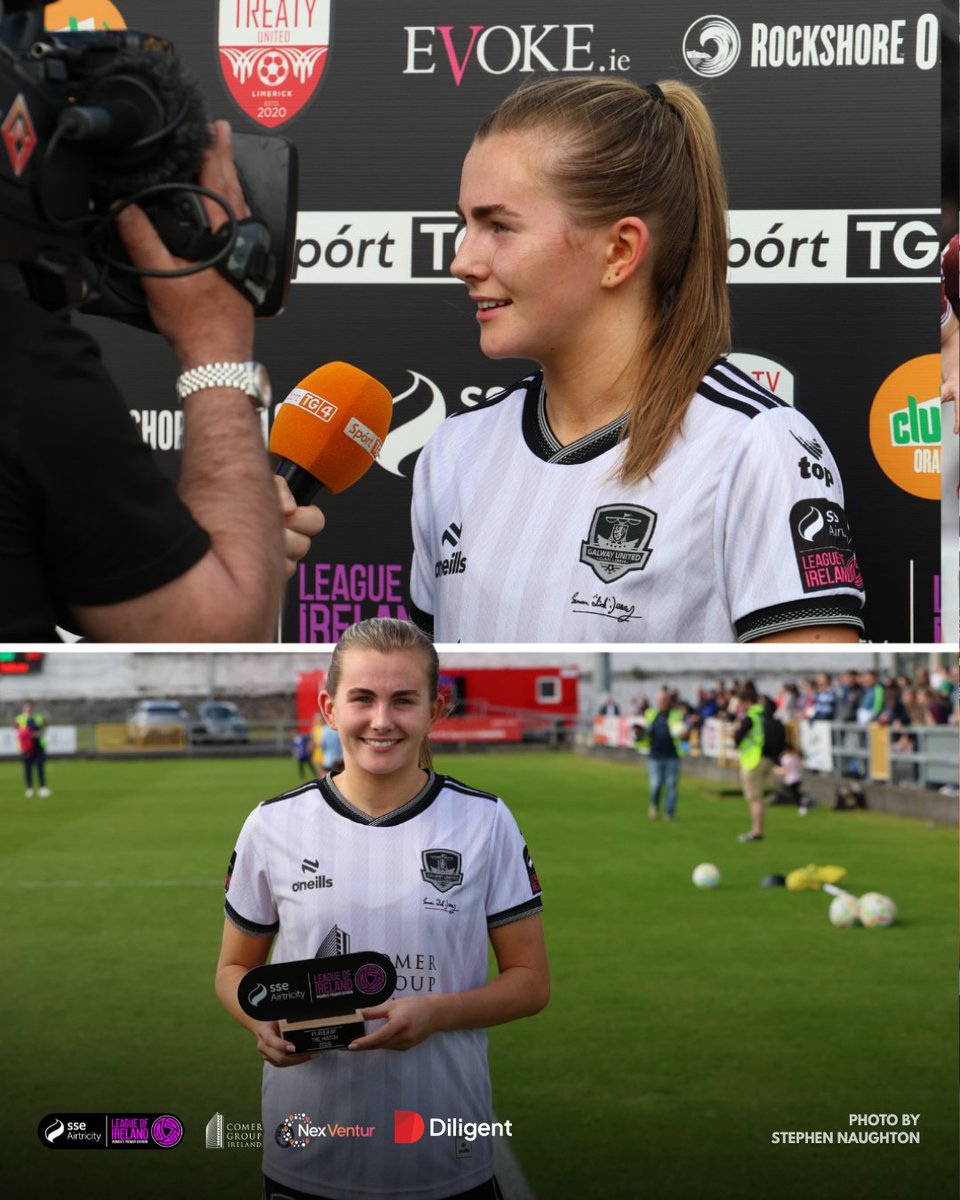 Emma Doherty earns the <a href="/SportTG4/">Spórt TG4</a> Player Of The Match for her goal in today's 2-0 win against Treaty United🏆🤝

#ItsATribalThing | #GUFC2026 | Player Sponsor: <a href="/diligentHQ/">Diligent</a>