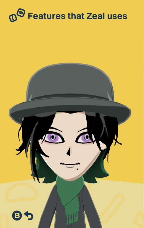 DON'T TELL ZEAL BUT I SAW THE SECRETS HE KEEPS UNDER HIS HAT. I ALSO PUT SOMETHING THERE IN HIS HAT. HEEHEEHEE