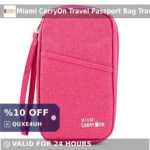 Luggage_Factory's tweet image. Travel in style &amp;amp; security with the Miami CarryOn Travel Passport Bag! 🎒🌍 Available in pink, this water-resistant bag features multiple slots and anti-theft design, perfect for a global explorer 🏝️✈️. Get it now for just $13.19! 🔗 shortlink.store/3h6grkgdjqrq #TravelEssentials