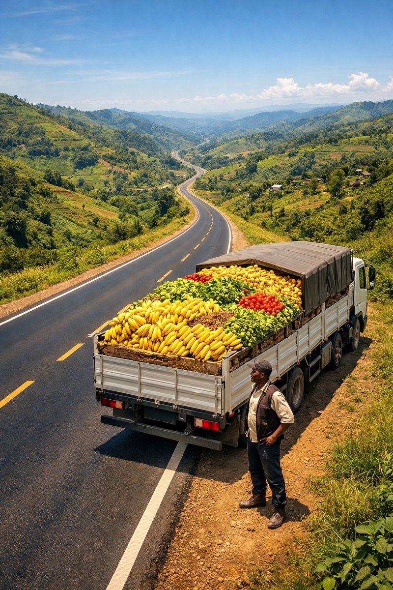 La véritable richesse du Congo ne dort pas seulement sous nos terres, elle attend juste une route pour exploser au grand jour. 🌍🇨🇩🇨🇩🇨🇩

Les données scientifiques sont sans appel : dans l'Est du Congo, l'aménagement de moins de 15 kilomètres de routes a suffi pour faire bondir la