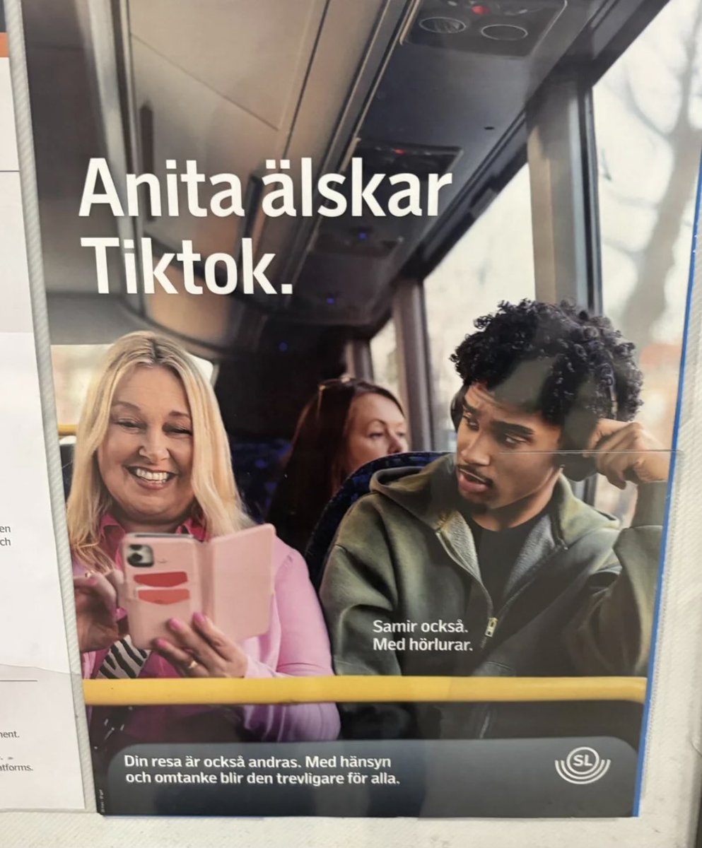 Under min tågresa Stockholm - Sundsvall har ett par pensionärer kollat på Expedition Robinson hela resan. Inte på hög volym. Men högt nog. En bättre reklam för att boka tyst kupé finns nog inte.