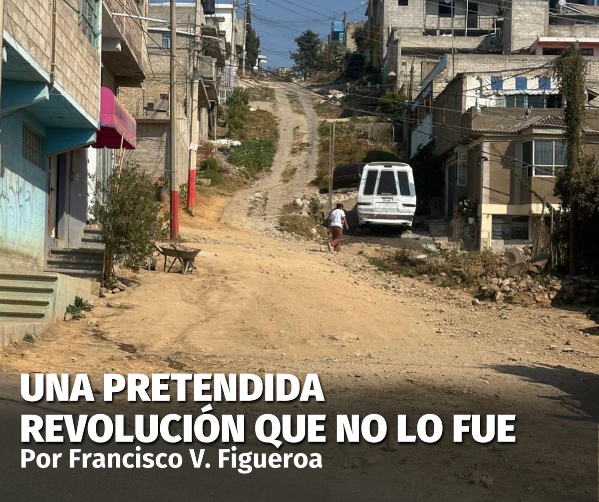 Una "pretendida revolución" que no lo fue. A casi 8 años del inicio de la 4T, la realidad en las colonias populares es distinta al discurso: servicios deficientes, inseguridad y una estructura económica que sigue favoreciendo a los mismos de siempre. facebook.com/share/1A7Q7Dh9…