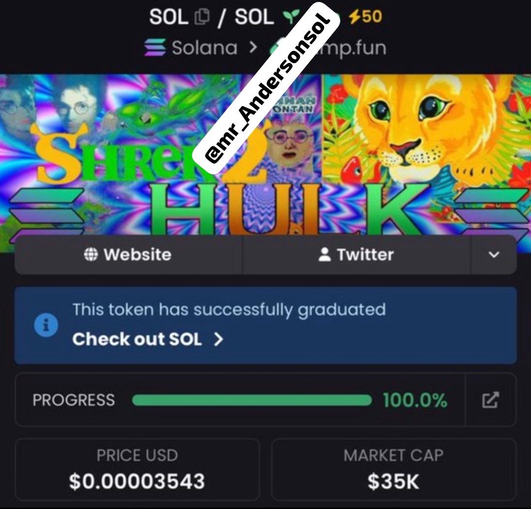 mr_Andersonsol's tweet image. $SOL 🚀 $35K → $168K+ 📈
That’s it...That’s the tweet.
Next soon 👀
#CryptoGem #SolanaGem #100xPlay #AltcoinGems #CryptoLife #Bullish #Next100x #CryptoWave #Trending #Moonshot

CA 
H87dfDDWhE2GnBeWC7oQz793rRqmE4b3mw1QY3zcpump