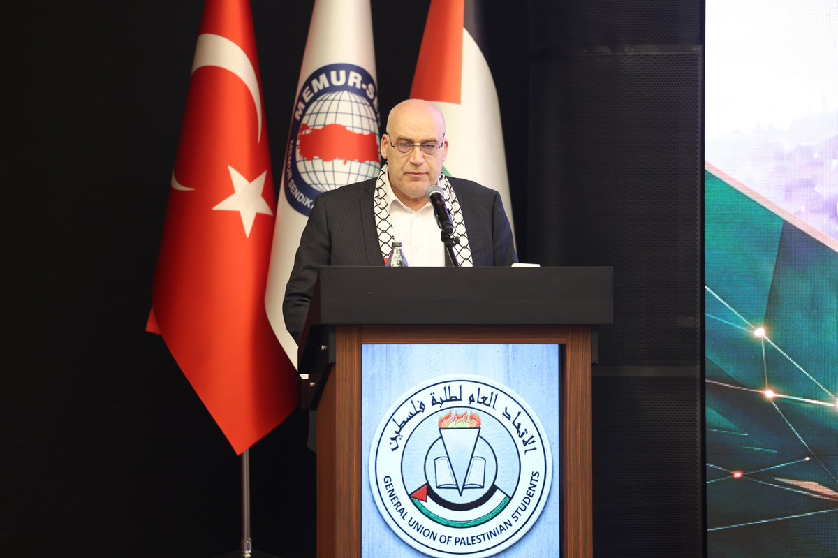 MemurSenEng's tweet photo. We hosted the G.Assembly of the Palestinian Students Union, under the auspices of the Embassy of the State of Palestine, with the participation of Türkiye and Northern Cyprus branches at Memur-Sen HQ.
We will stand with Palestine until justice prevails.

#Palestine 
#FreeGazza https://t.co/gMFTNup7yK