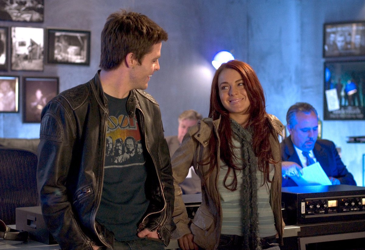 BenedictaLL's tweet image. — Lindsay Lohan &amp;amp; Chris Pine as Ashley &amp;amp; Jake in #JustMyLuck, 2006 dir. Donald Petrie 💘