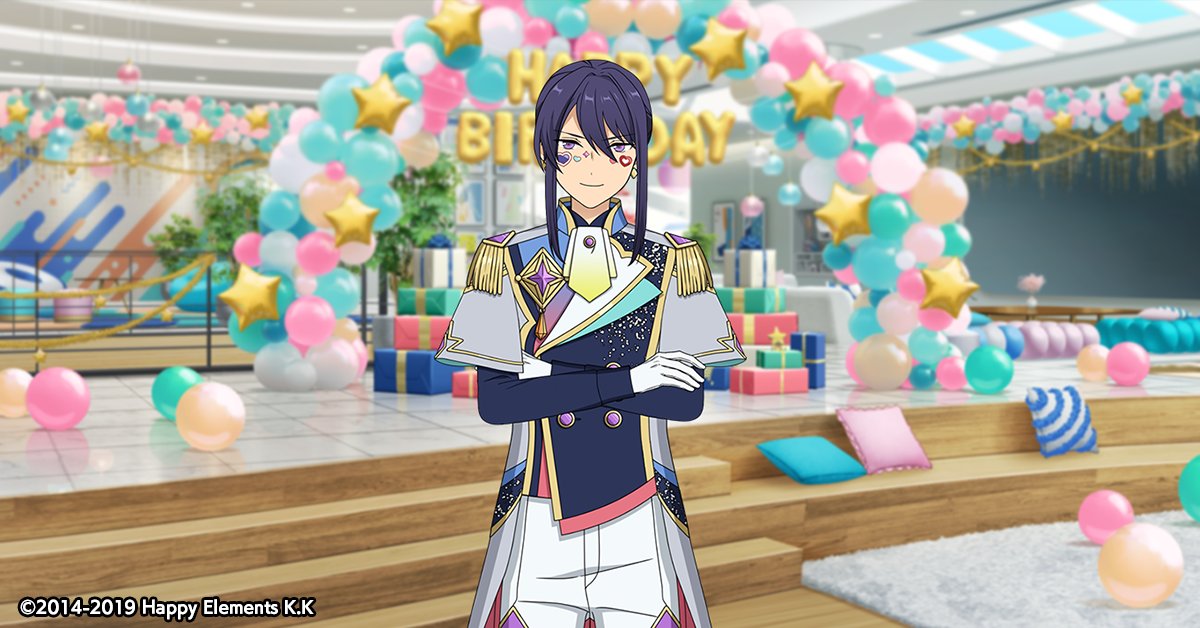 あんスタ 神崎颯馬 3周年 缶バッジ 白スーツ 白ス 誕生日のお知らせ】 本日は🎊🎂神崎 颯馬の誕生日