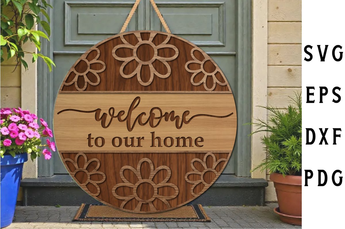 NatifulMd's tweet photo. Welcome to Our Home Round Door Laser Cut

Perfect For
Front Door Decor
Porch Decorations
Wooden Signs
Glowforge Projects
Cricut Crafts
DIY Home Decor

https://t.co/TmD1r3OFE3 https://t.co/ocR5rMsDxJ