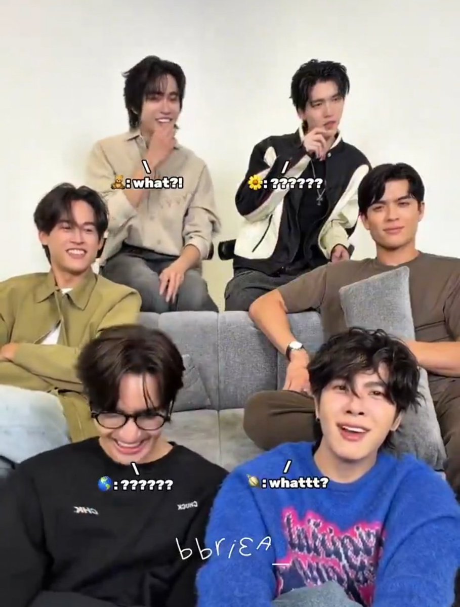 Wow G, the shameless head over heels man in love you have become.

AouBoom &amp; Mix were literally screaming "Bestie we are afraid you couldn't have been more obvious" with those reactions.

Joss was super satisfied but also fighting the demons inside him.

Earth was just proud.