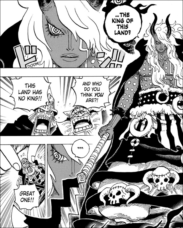 shonenjump's tweet photo. The king of the world: St. Nerona Imu.

Read One Piece, Ch. 1,180 in Shonen Jump for free! https://t.co/ld2IYW3mdH https://t.co/3yUo7Rw6GP