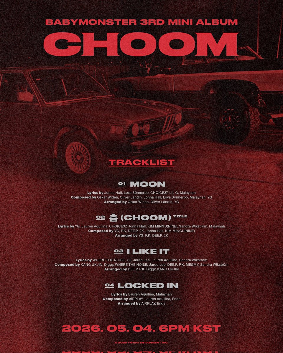 𝐓𝐰𝐢𝐭𝐭𝐞𝐫 𝐏𝐚𝐫𝐭𝐲 𝐒𝐓𝐀𝐑𝐓𝐒 𝐍𝐎𝐖!

Join us for our trending session using the official tagline!

Reply • Retweet • Quote Retweet • Engage

BAEMON CHOOM TRACK LINEUP
#CHOOM_OUT_ON_MAY4
#AHYEON #BABYMONSTER <a href="/YGBABYMONSTER_/">BABYMONSTER</a>
