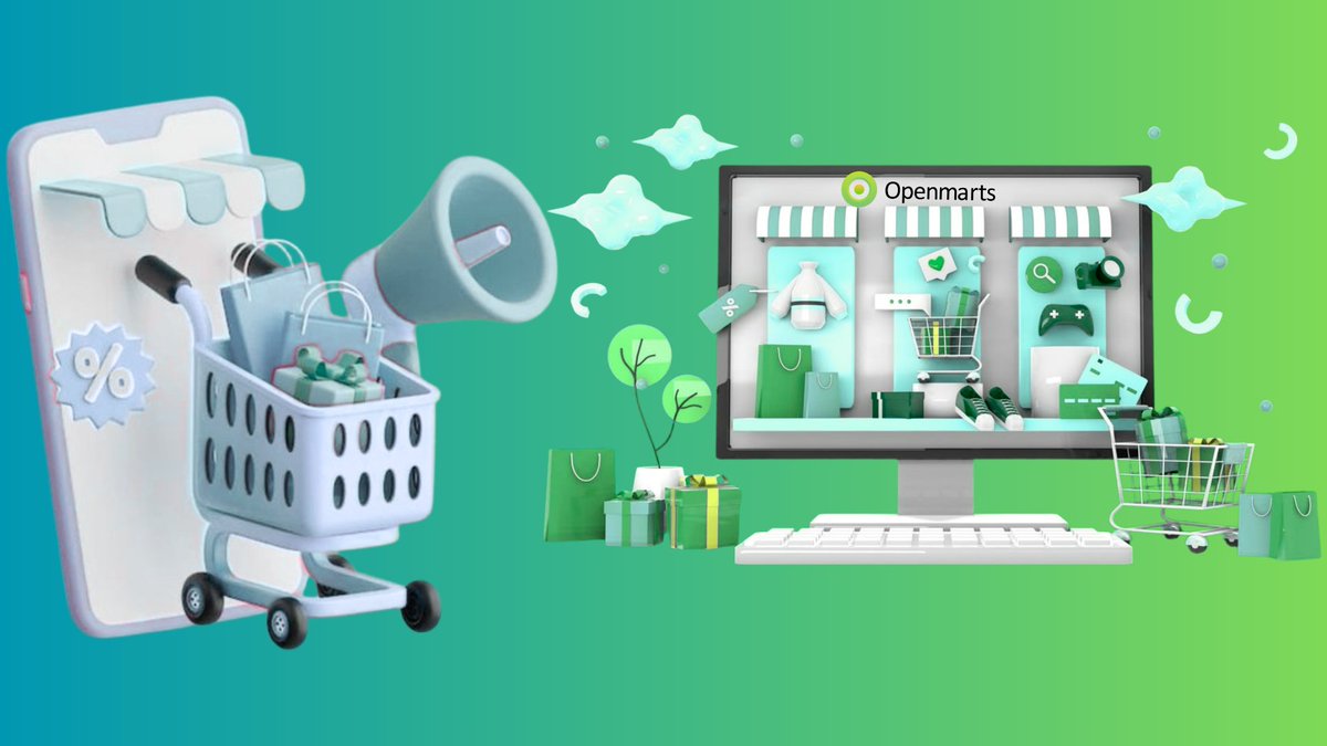 The platform empowers small businesses and entrepreneurs to launch online stores effortlessly without hidden fees or intermediaries. #Openmarts #SmallBusiness #Web3