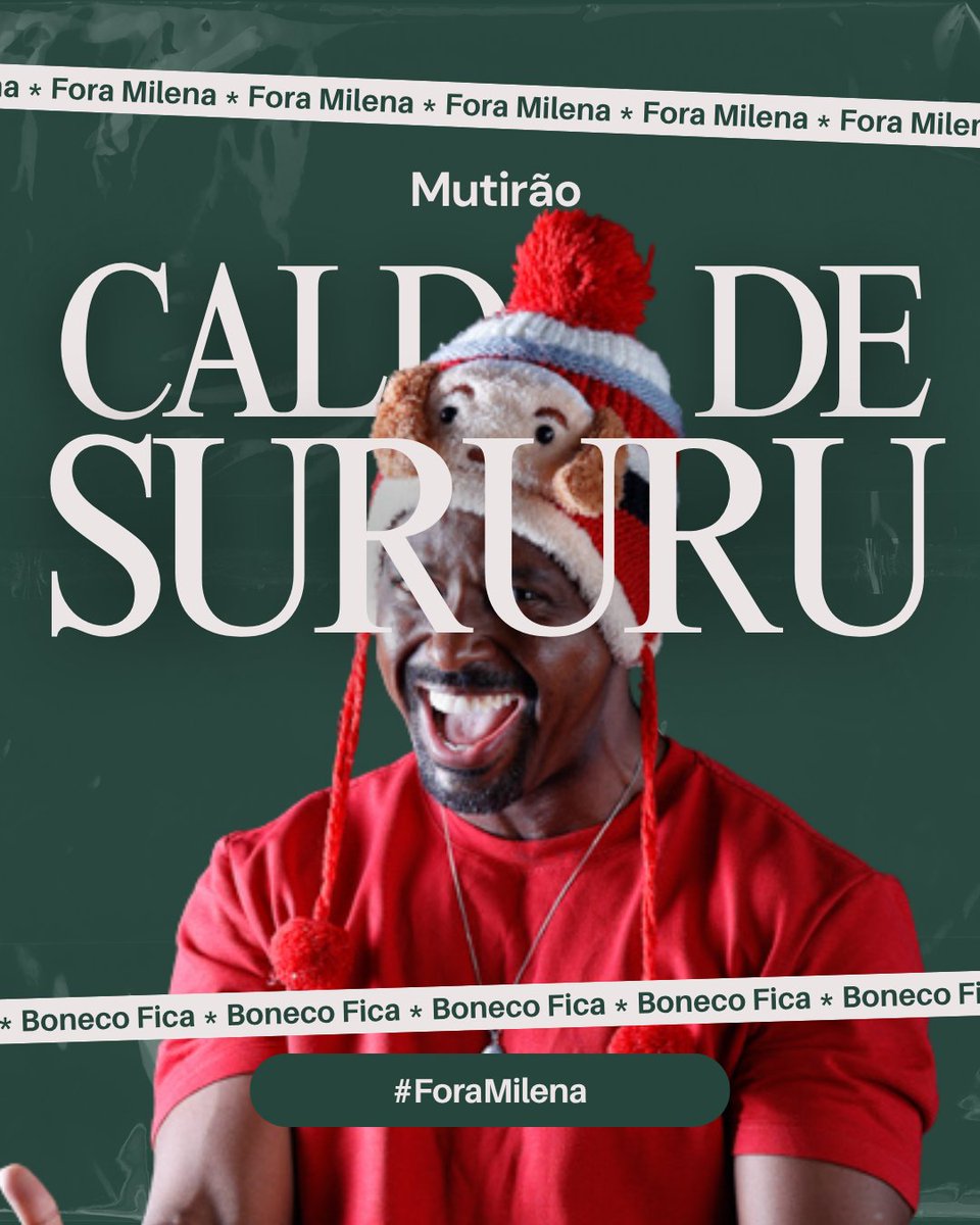 LeoRochaBoneco's tweet image. 🌶️ MUTIRÃO CALDO DE SURURU 🌶️

❌ O voto é para ELIMINAR.
👉🏾 VOTE EM #FORAMILENA
‼️ A cada 10 votos, comente um emoji aqui
🔗 gshow.globo.com/realities/bbb/… 

Cada voto faz diferença nessa reta final! Vamos juntos manter o nosso Boneco na casa. 🌶️

#BBB26 #TeamBoneco