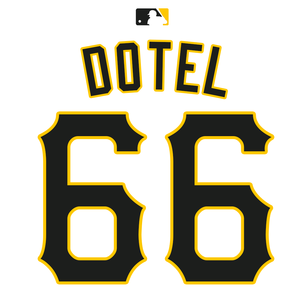 NumbersMLB's tweet image. RHP Wilber Dotel will wear number 66. Last worn by RHP Kyle Nicolas in 2025. #Pirates