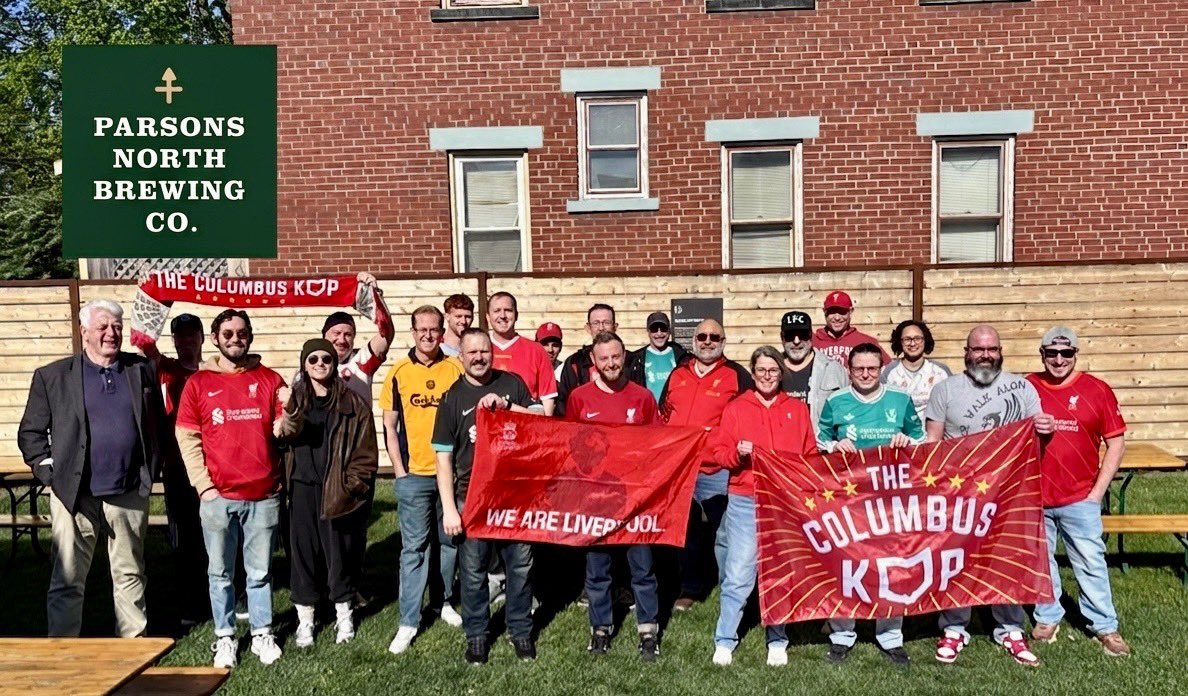 LFCcolumbus's tweet image. The victorious Columbus Kop halftime photos. The Derby result was never in doubt 😁 @NBCSportsSoccer @PLinUSA @LFCUSA #MyPLMorning #LFC #support #believe