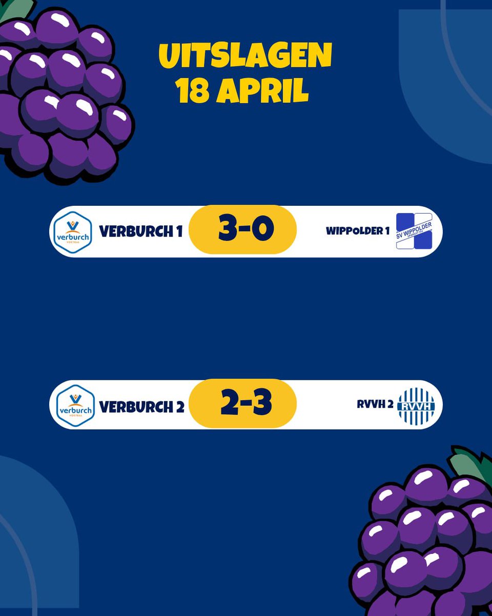 Verburch Voetbal tweet media