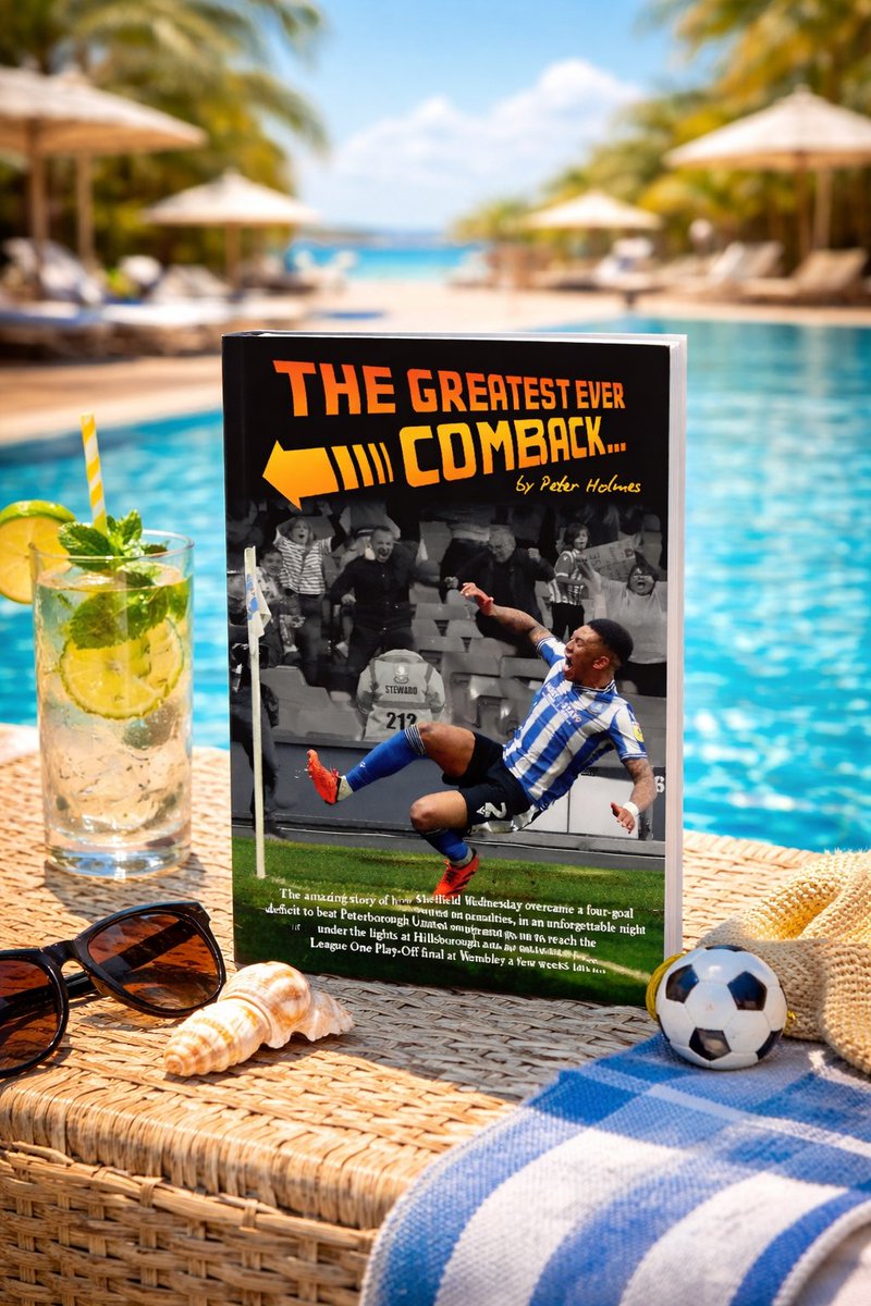 eandnswfanzine's tweet image. A lot of you asked, so I’ve delivered - ‘The Greatest Ever Comeback’ - the story of our famous play-off semi-final victory, is now on sale. All books posted out from this Saturday 25th April. Perfect holiday read or Father's Day gift #swfc #wawaw  …ywhereandnowherefanzine.myshopify.com