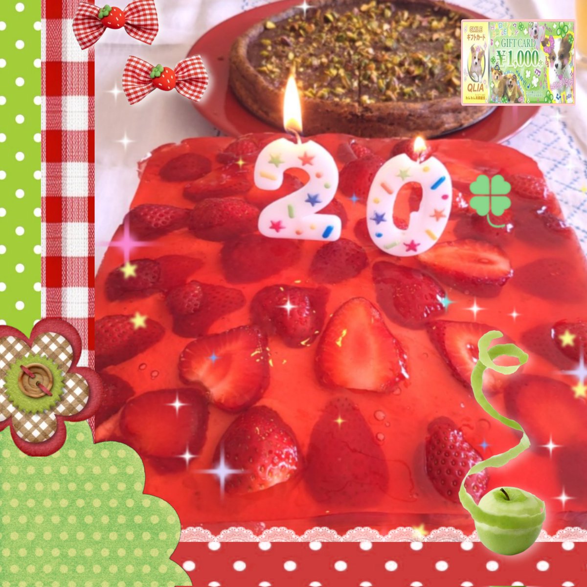 catgender1sm's tweet image. i have 2 cakes this year #spoiled